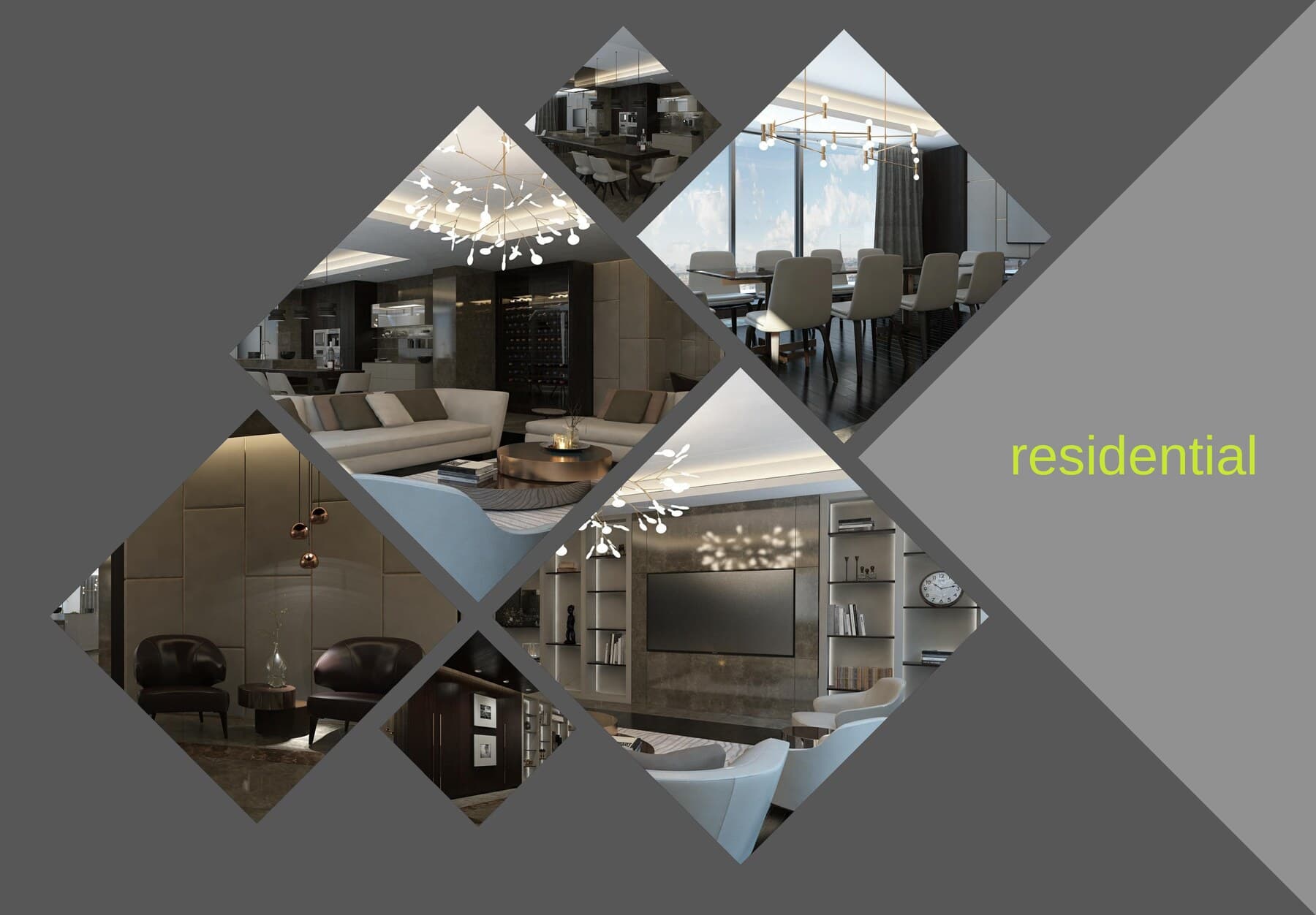 Dark Penthouse Apartment