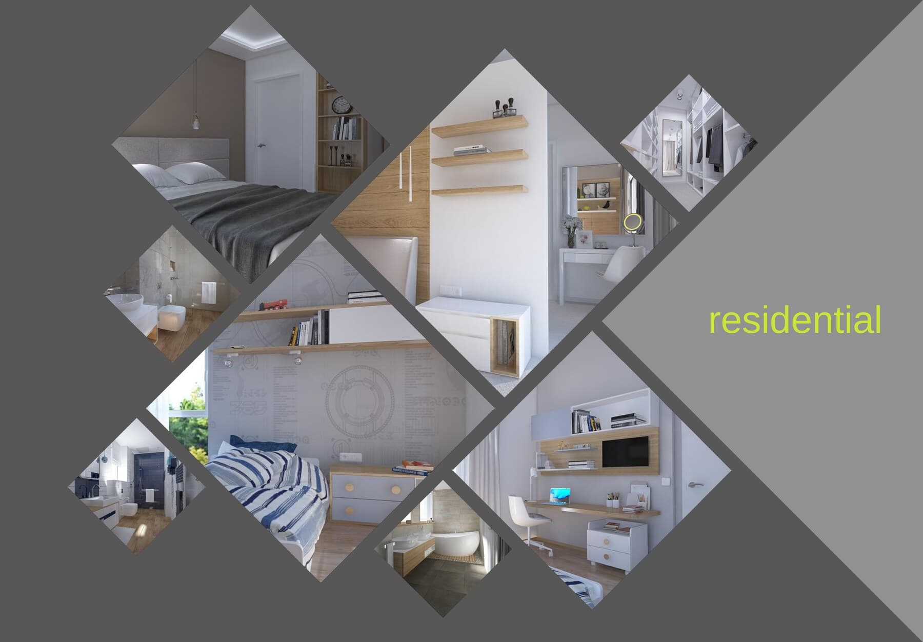 Family Apartment — Bedrooms & Baths